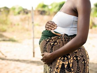 photograph on pregnant woman
